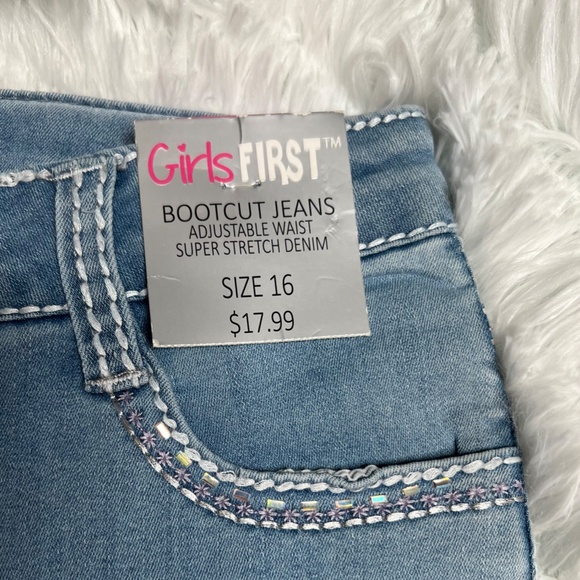 NWT- Girls First Jeans - Picture 3 of 7